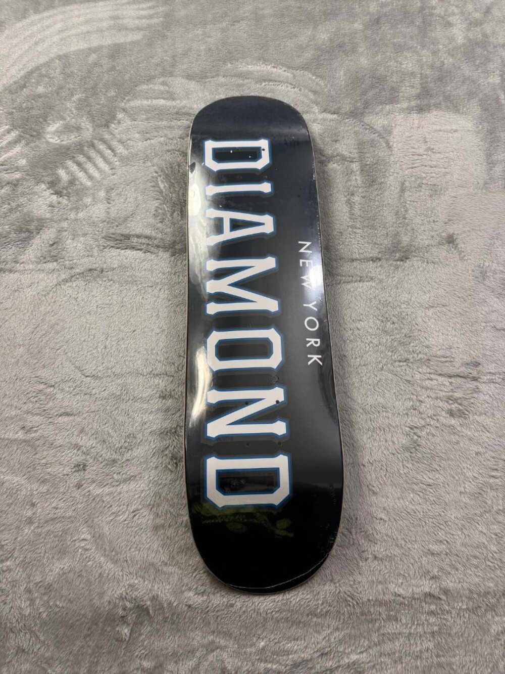 New Diamond Supply Co NY Hometeam Skateboard Deck 8.25 Black New York Graphic